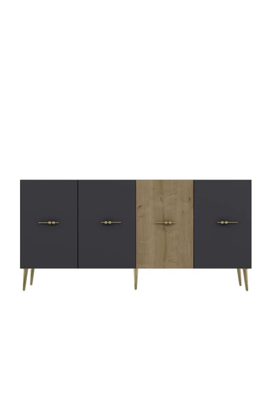 DEMONTE DECOR NORMDD (KB150) KONSOL ANTRASİT-SAFİRMEŞE - 3