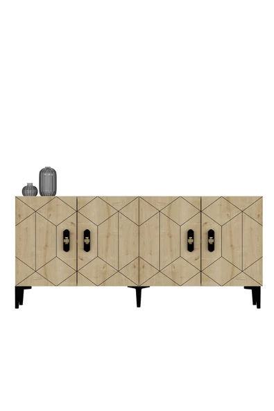 DEMONTE DECOR CROSSDH (KB150) KONSOL ANTRASİT SAFİRMEŞE - 3