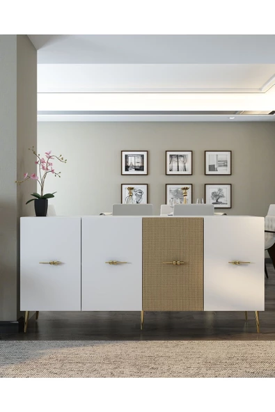 DEMONTE DECOR NORMDD (KB150) KONSOL BEYAZ-HAZERAN