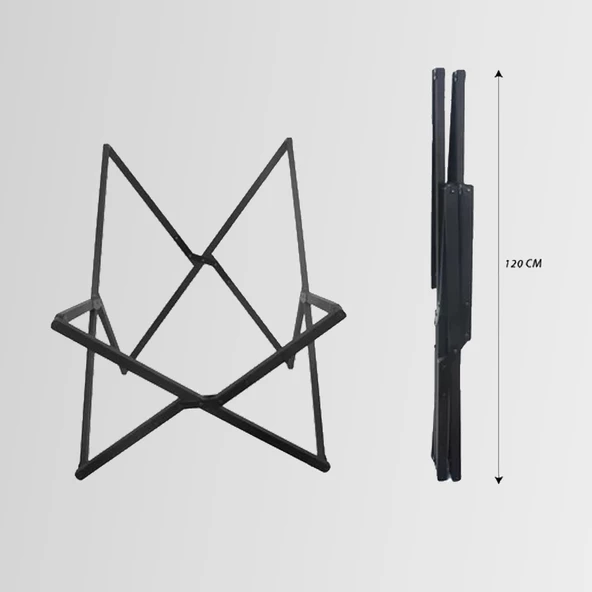 Nurgaz Campout Katlanır Abant Kamp Sandalyesi NG C158 - 7