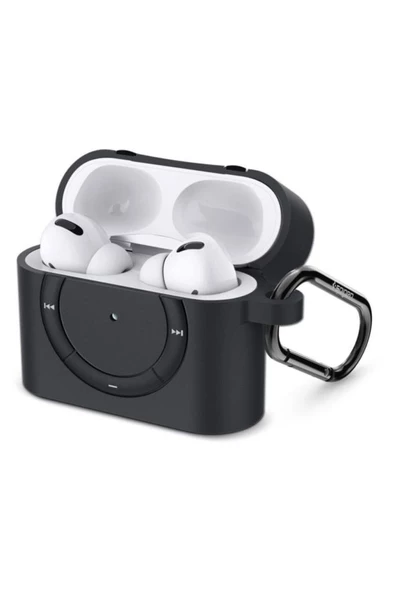 Spigen Apple  Pro Kılıf Classic Shuffle Charcoal - Asd00838 - Resim 2