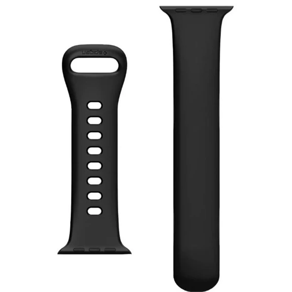 Spigen Apple Watch 41mm / 40mm / 38mm (Seri 1/2/3/4/5/6/SE/7 ile Uyumlu) Kayış Kordon Air Fit Black - 061MP25405