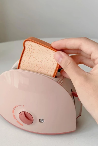 Işıklı Sesli Fonksiyonlu Oyuncak Ekmek Kızartma Makinesi - 6