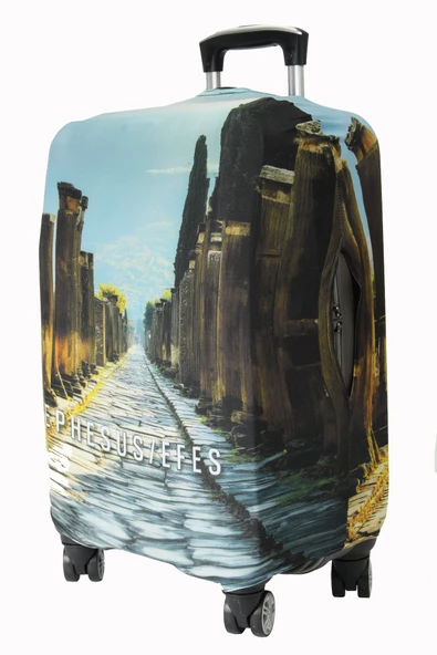 (My#117 Efes / Ephesus) VALİZ İÇİN KILIF - 2