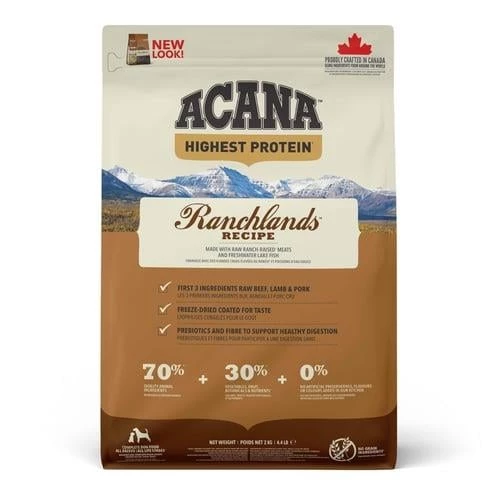 Acana Ranchlands Tahılsız Köpek Maması 2 Kg