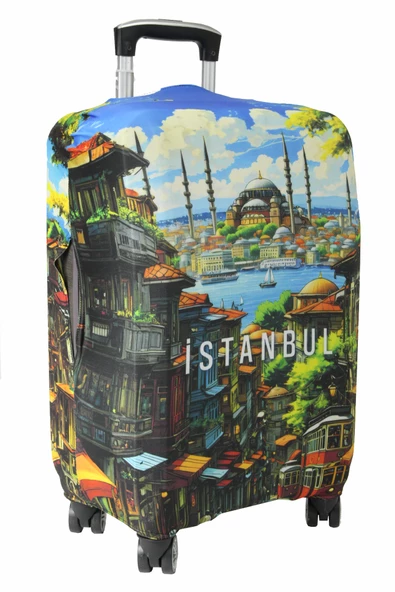 (My#118 İstanbul 2) VALİZ İÇİN KILIF - 5