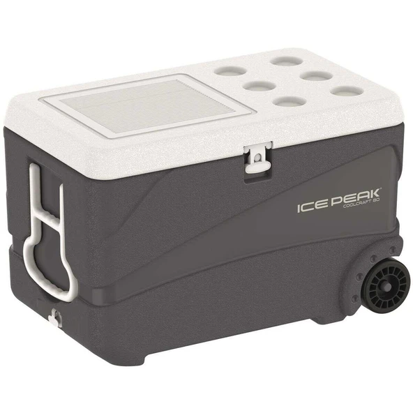 IcePeak CoolCraft 80 Tekerlekli Buzluk 75.2 Litre Antrasit - 2
