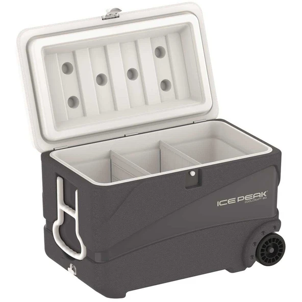 IcePeak CoolCraft 80 Tekerlekli Buzluk 75.2 Litre Antrasit - Resim 3