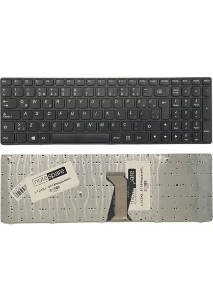 Notespare Klavye T101KL-2018 Lenovo ve Caper ile Uyumlu (SİYAH) KLAVYE GARANTİLİ