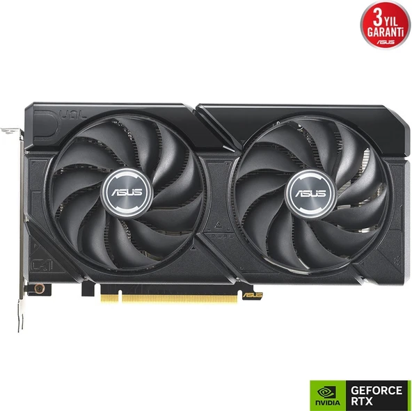 ASUS DUAL-RTX4060-O8G-EVO NVIDIA GEFORCE RTX 4060 8GB GDDR6 128bit OC HDMI  DLSS3 EKRAN - Resim 3