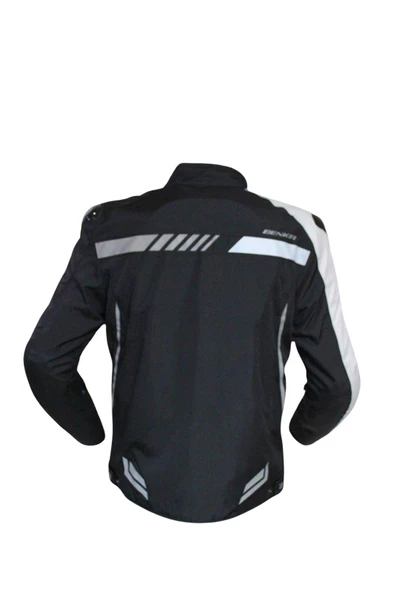 Forte Gt Xbyc 355 Benkıa Sakura Full Koruma Yazlık Motosiklet Montu XL Beden Siyah - 3