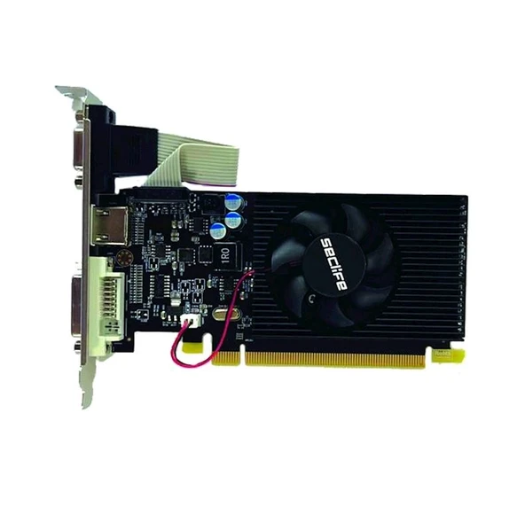 Seclıfe Ekran Kartı 2Gb Radeon R5 230 64Bıt Ddr3 Hdmı Dvı Vga Lp - 2