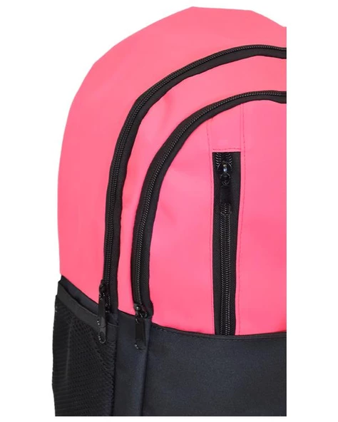Yuga Dört Gözlü Sırt Çantası Neon Pembe - 3
