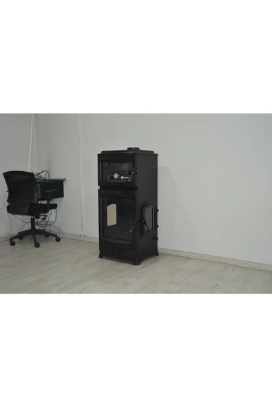 flamestove  LODİ LÜX GURME 3 CAMLI KUZİNELİ YANDAN CAM YAPAKLI - 4