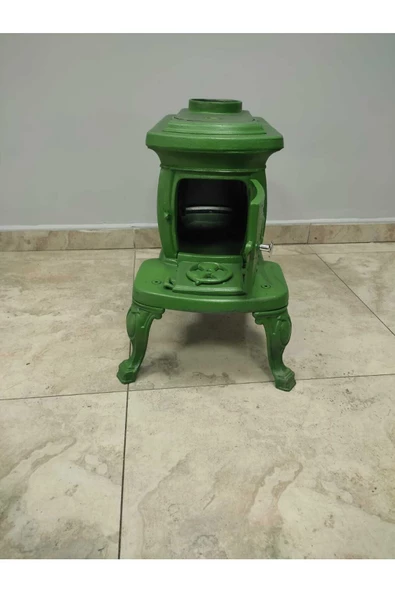 flamestove  FLAME STOVE FS-059Y NOSTALJİ YEŞİL RENKLİ KOMPLE PİK DÖKÜM - 5