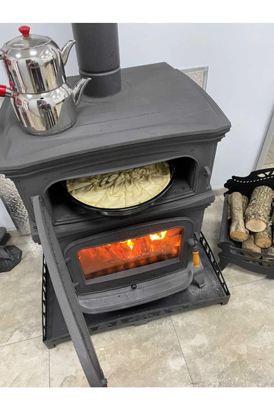 flamestove  Fırınlı Döküm Soba Şömine Fs033 - 6