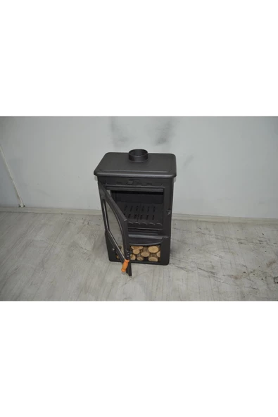 flamestove  MODENA LÜX STYLE 3 CAMLI ODUN HAZNELİ ŞÖMİNE - 4