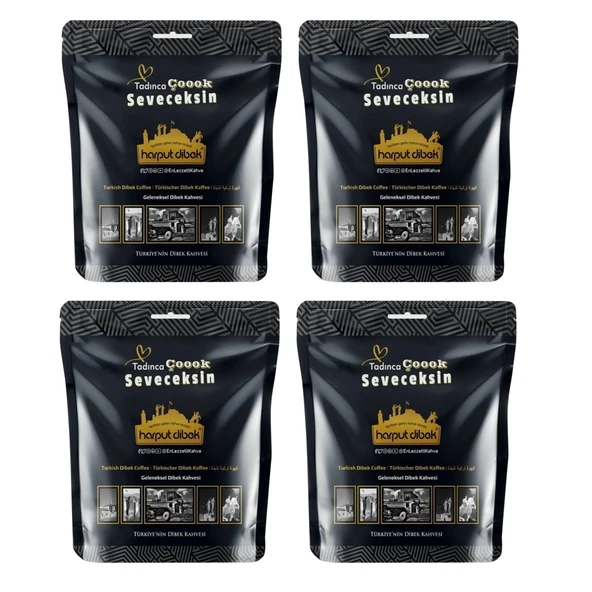 Harput Dibek Dibek Kahvesi 125 gr x 4 Adet
