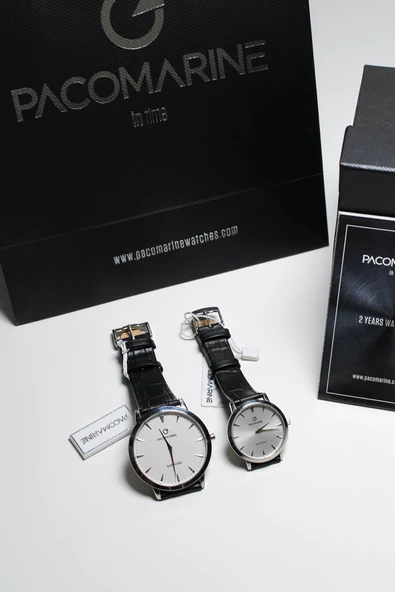 PACOMARİNE Sevgililer İçin Kol Saati PM.0002 - Resim 3