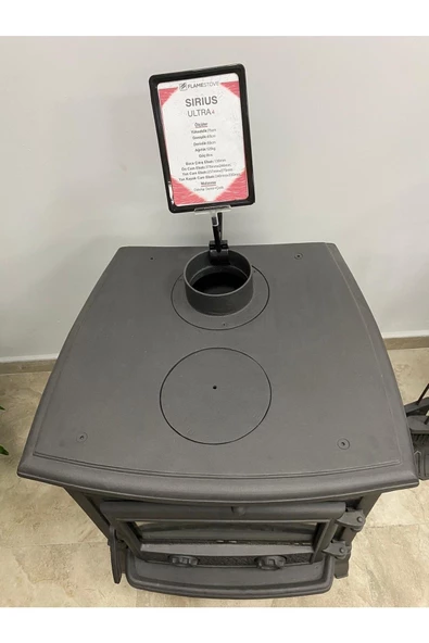 flamestove  Sirius  Uyumlu Ultra 4 Döküm Soba - Fs015 - 5