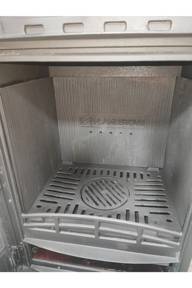 flamestove  Lodi Tek Camlı Çelik Soba - 3