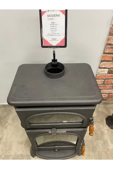 flamestove  Modena Oven Döküm Soba - Fs023 - 6