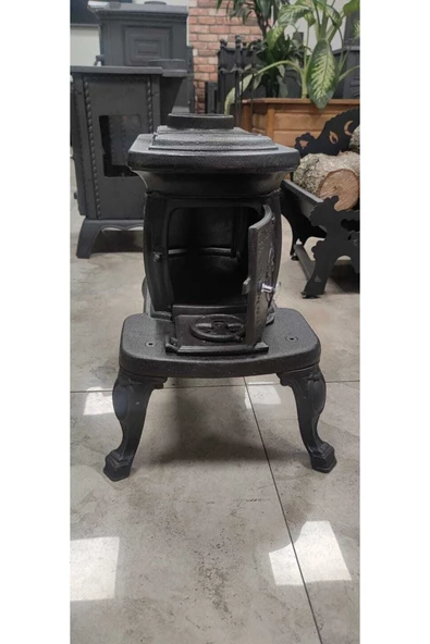 flamestove  Nostalji Fs059 Pik Döküm Mini Soba Şömine - 7
