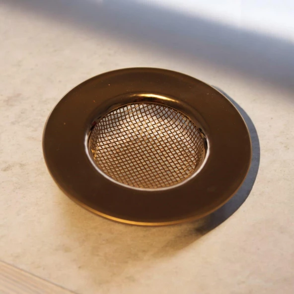 7.5 cm Mutfak Lavabo Süzgeci Çelik Evye Tahliye Süzgeci Küvet Gider Süzgeci - 2