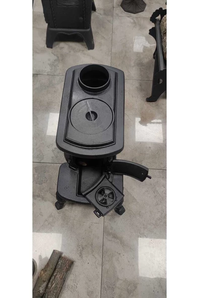 flamestove  Nostalji Fs059 Pik Döküm Mini Soba Şömine - 7