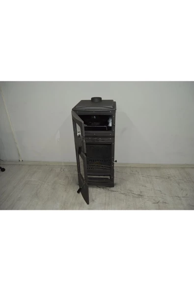 flamestove  LODI GURME YK TEK CAMLI KUZİNELİ YANDAN DÖKÜM KAPAKLI - 4