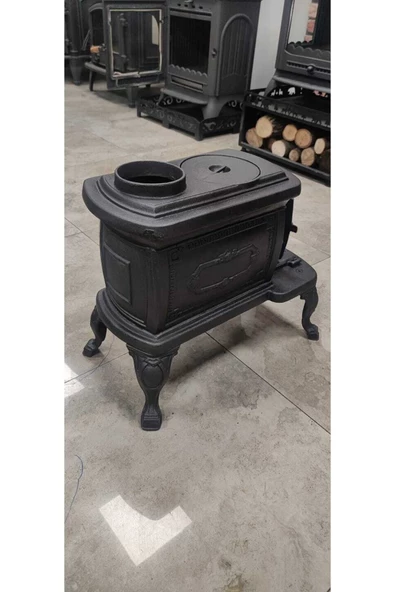 flamestove  Nostalji Fs059 Pik Döküm Mini Soba Şömine - 3