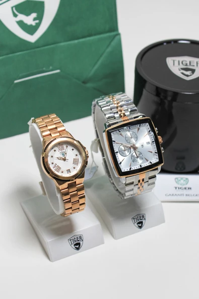 Tiger Sevgililer İçin Kol Saati T1 002 - Resim 5