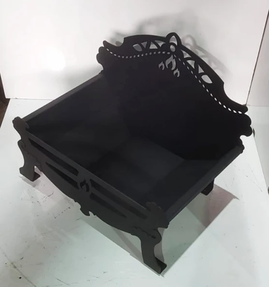 flamestove  Lazer Kesim Sac Odunluk - 2