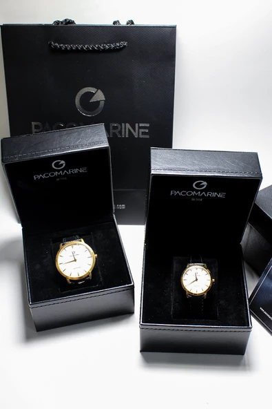 PACOMARİNE Sevgililer İçin Kol Saati PM.0003 - Resim 3