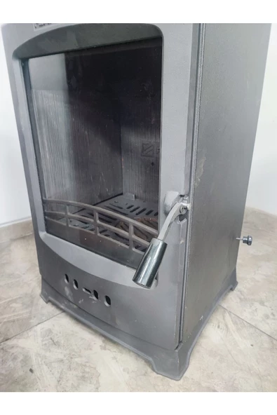 flamestove  Lodi Tek Camlı Çelik Soba - 7