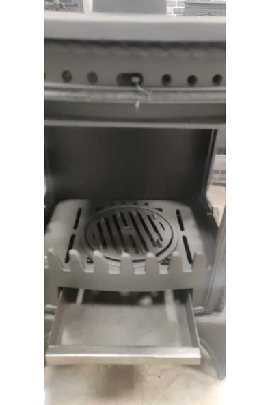 flamestove  Minör Lüx 3 Camlı Şömine Döküm Soba - 8