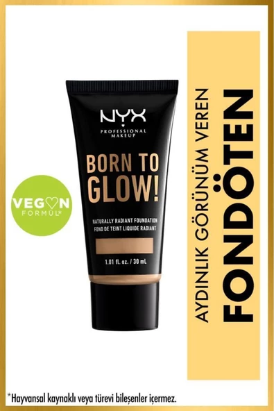 Born To Glow! Naturally Radıant Foundatıon 10 - Buff