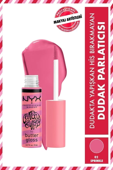 Butter Gloss Candy Swirl Dudak Parlatıcısı - Sprinkle