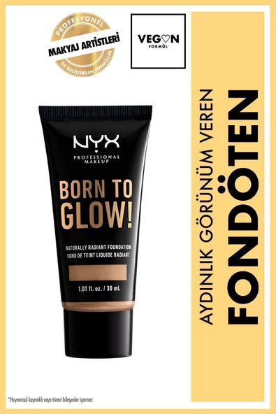 Fondöten - Born To Glow! Naturally Radiant Foundation 12 Classic Tan 800897190453