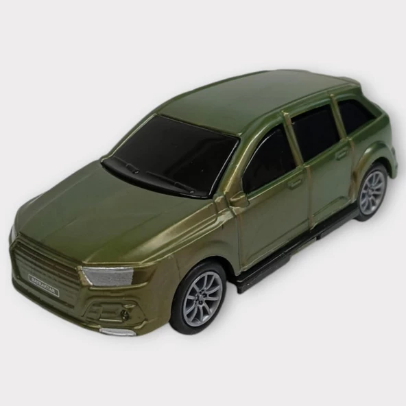 Çek Bırak Arabalar 10 Cm - Yeşil Hatchback