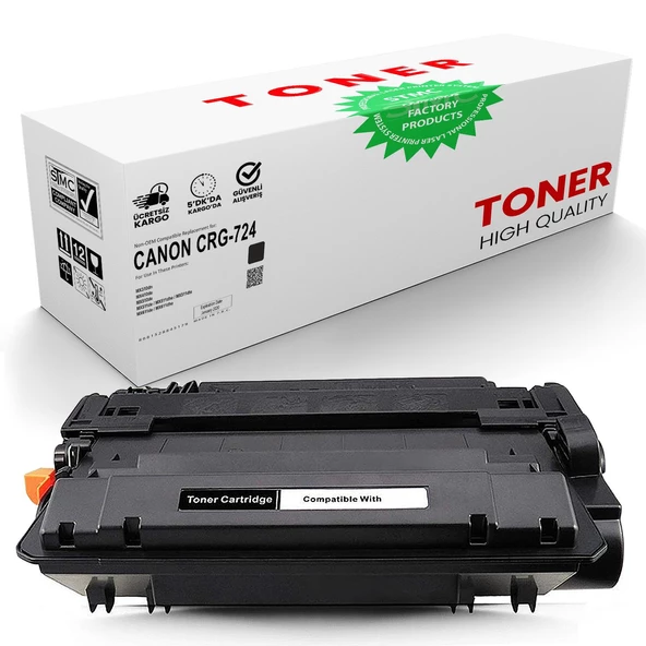 Canon CRG-724/WB/i-SENSYS MF-512x/MF-515x Muadil Toner