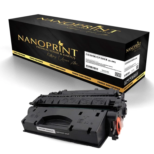 HP LaserJet P2055dn/P2055x CE505X Muadil Toner /NP/