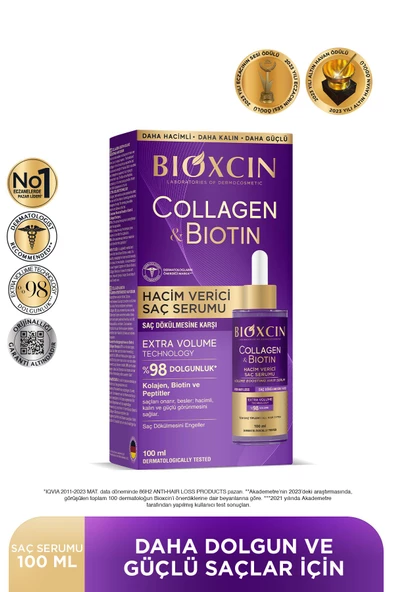 Bioxcin Collagen Biotin Saç Serumu 100 ml - 7