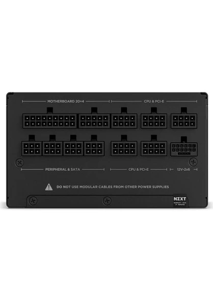 NZXT 1200W C1200 80+ Gold Tam Modüler ATX 3.1 Güç Kaynagi - 4