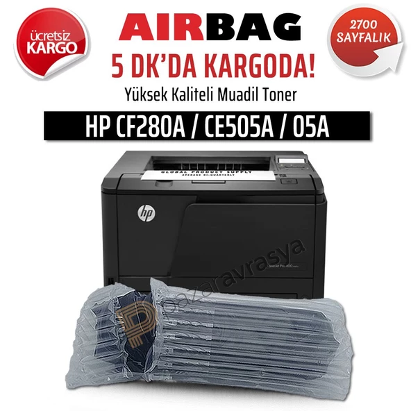 HP CF280A Muadil Toner /KTS/ M401a/M401d/M401dn/M401dne/M401dw/M