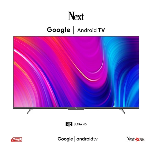 Next YE-55GFSG7-4K 4K Ultra HD 55" 140 Ekran Uydu Alıcılı Android Smart LED TV