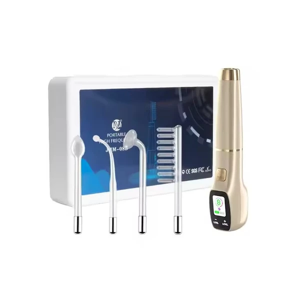 Dijital Yüksek Frekans Cihazı 6 Problu Yüz Cilt Bakım Gençleştirme Anti-Aging