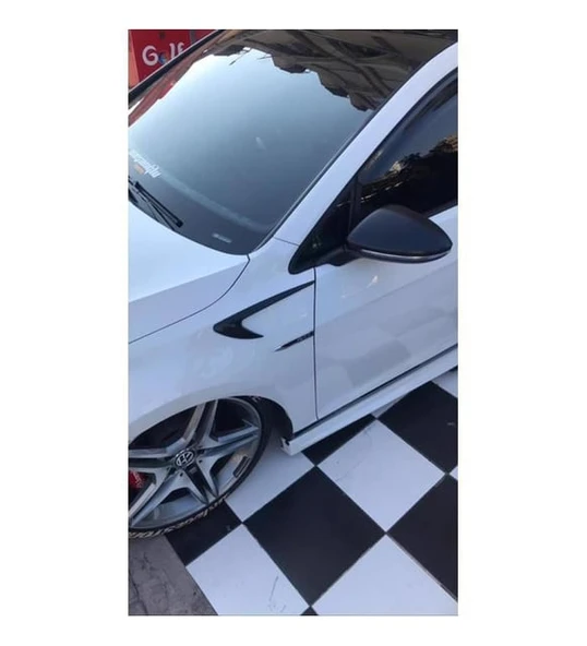 Universal Çamurluk Venti Siyah Renk - Resim 8