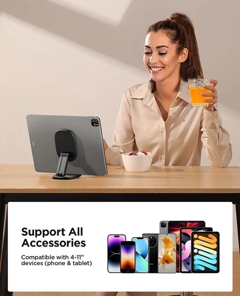 Joyroom JR-ZS371 Masaüstü Portatif Telefon Ve Tablet Tutucu - 5