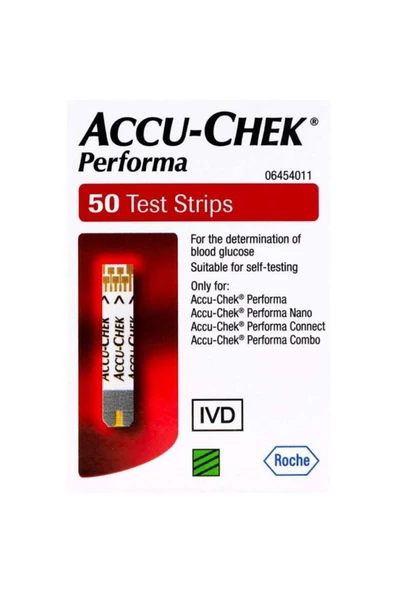 ACCU CHEK Performa Nano Strip 50'lik Stick